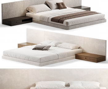 Modern Double Bed-ID:980818037