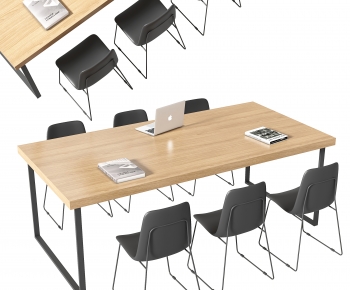 Modern Office Desk And Chair-ID:163397071