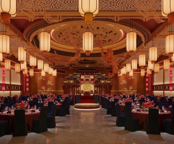 Chinese Style Banquet Hall-ID:727602012