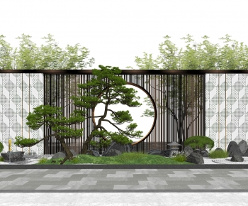 New Chinese Style Landscape Wall-ID:227495915