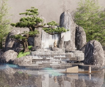 New Chinese Style Garden-ID:979137904