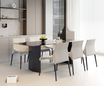 Modern Dining Table And Chairs-ID:282366991