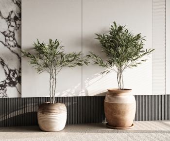 Modern Ground Green Plant Potted Plants-ID:804011111