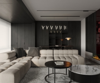 Modern A Living Room-ID:782840016