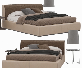 Modern Double Bed-ID:185456998
