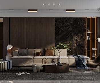 Modern A Living Room-ID:105900054