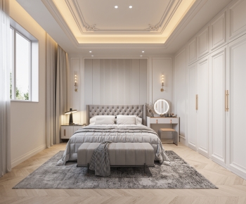 French Style Bedroom-ID:605400094