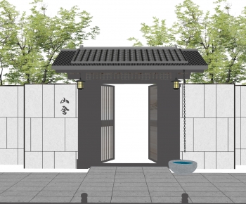 New Chinese Style Building Component-ID:787270079
