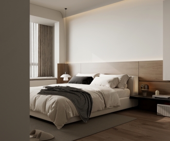 Modern Wabi-sabi Style Bedroom-ID:793817043