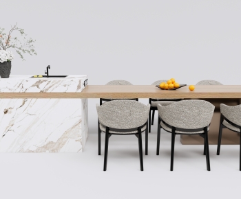Modern Dining Table And Chairs-ID:640242104