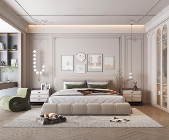 French Style Bedroom-ID:395001893