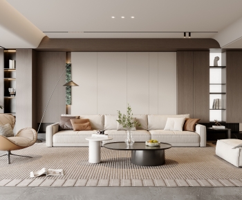 Modern A Living Room-ID:587486034