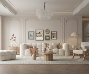 French Style A Living Room-ID:547935969