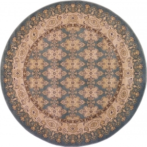 圆形欧式纹理艺术地毯-ID:5847364