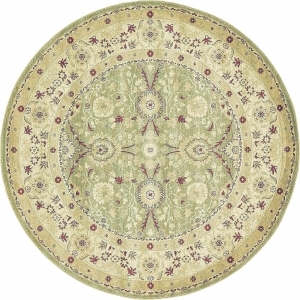 欧式纹理圆形地毯-ID:5848663