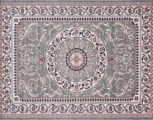 欧式几何艺术地毯-ID:5848696