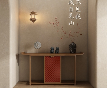 New Chinese Style Chinese Style Console-ID:827368978