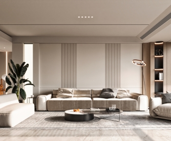 Modern A Living Room-ID:491714952