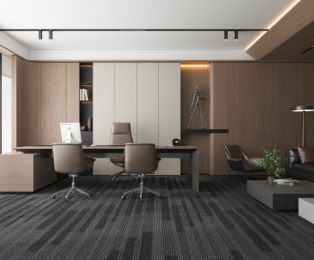 Modern Manager's Office-ID:795071169