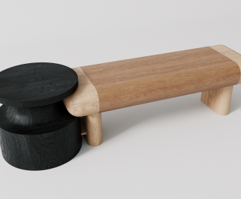 Modern Wabi-sabi Style Bench-ID:485322001
