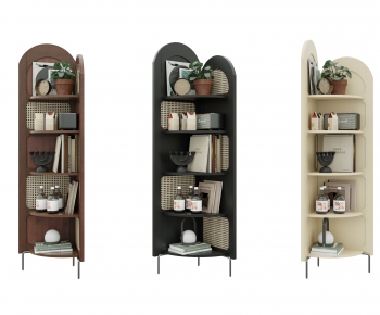 Modern Wabi-sabi Style Decorative Cabinet-ID:726421123