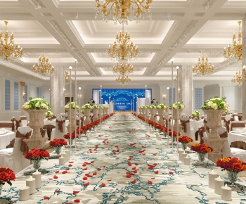 European Style Banquet Hall-ID:334402088