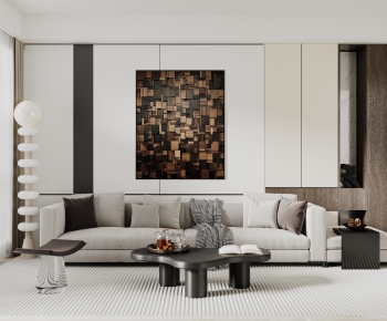 Modern A Living Room-ID:509094959