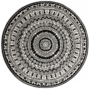 ModernRound Rug