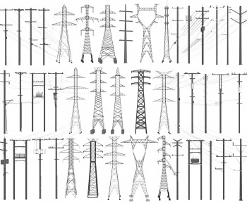 Modern Building Component-ID:655498988