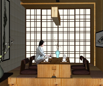 Japanese Style Tea House-ID:523483044