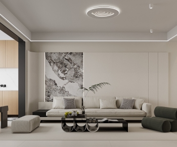 Modern A Living Room-ID:630944017