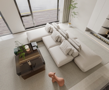 Modern A Living Room-ID:581876044