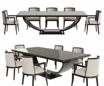 Modern Dining Table And Chairs-ID:852236994