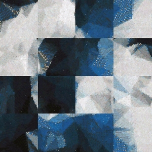 几何艺术抽象地毯-ID:5843556