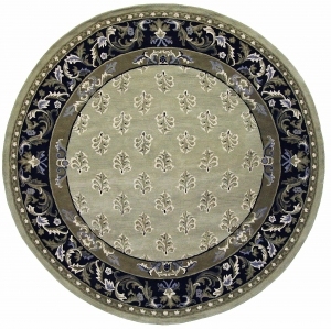 欧式圆形地毯-ID:5843633
