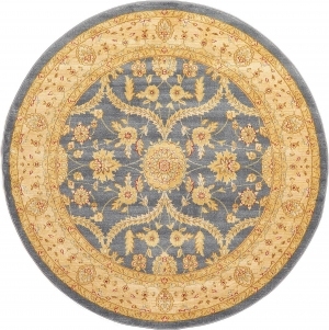 欧式圆形地毯-ID:5843672