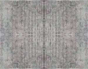 几何抽象艺术地毯-ID:5852782