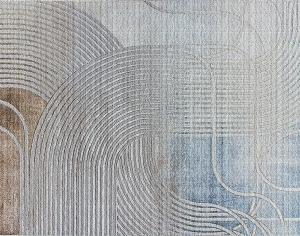 几何抽象艺术地毯-ID:5852800