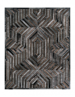 几何抽象艺术地毯-ID:5852905