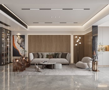 Modern A Living Room-ID:394730097