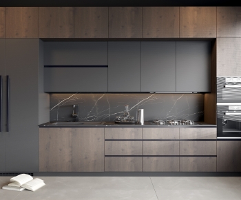 Modern Kitchen Cabinet-ID:390491969