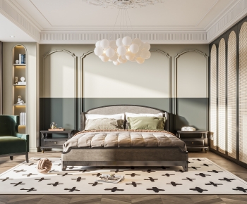 French Style Bedroom-ID:158410168