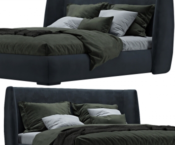 Modern Double Bed-ID:225410949