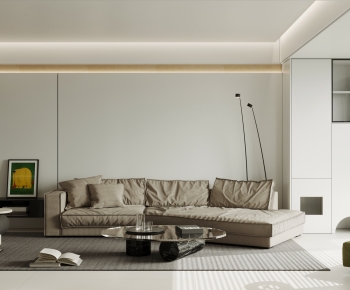Modern A Living Room-ID:790975094