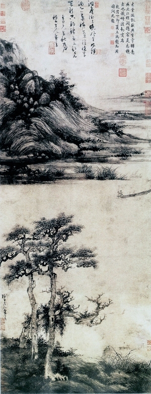 Chinese Style New Chinese StyleLandscape Painting