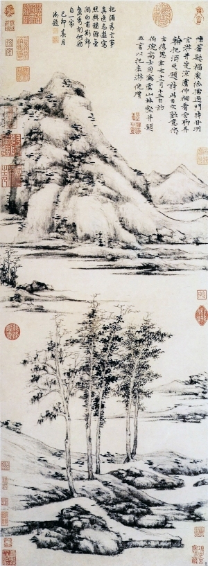 Chinese Style New Chinese StyleLandscape Painting