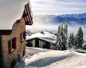 自然风景雪景-ID:5844674