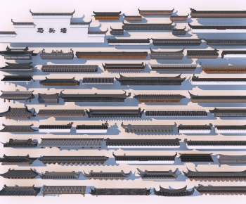 Chinese Style Building Component-ID:364611179