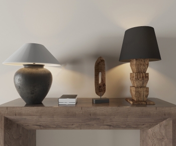 Modern Wabi-sabi Style Table Lamp-ID:816026936