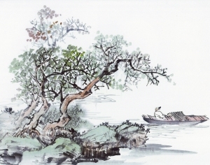 Chinese Style New Chinese StyleLandscape Painting